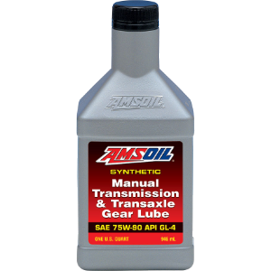 Amsoil Synthetic Manual Transmission & Transaxle Gear Lube GL4 75w-90. 1 quart (946ml)