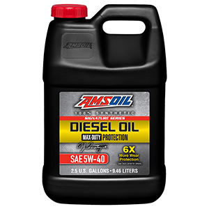 Signature Series Max-Duty Synthetic Diesel Oil 5W-40 (2.5 Gallon)